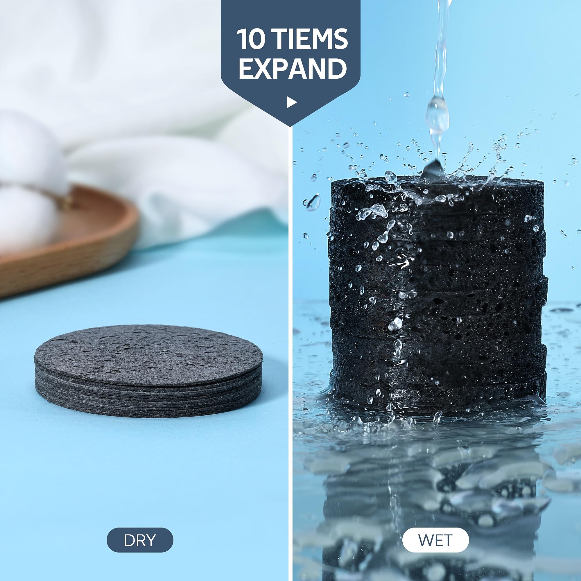 GAINWELL exfoliating routine with sponge for smoother skin