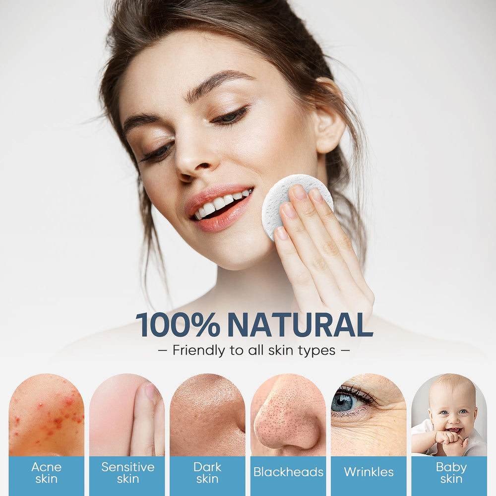 Gainwell natural wood pulp sponge is biodegradable and eco-friendly.