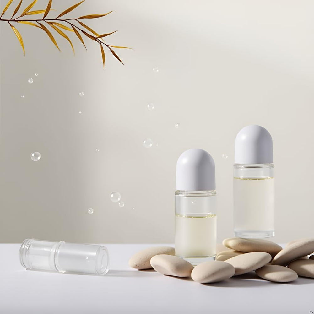 Galepromot massage roller bottle ideal for aromatherapy routines on the go