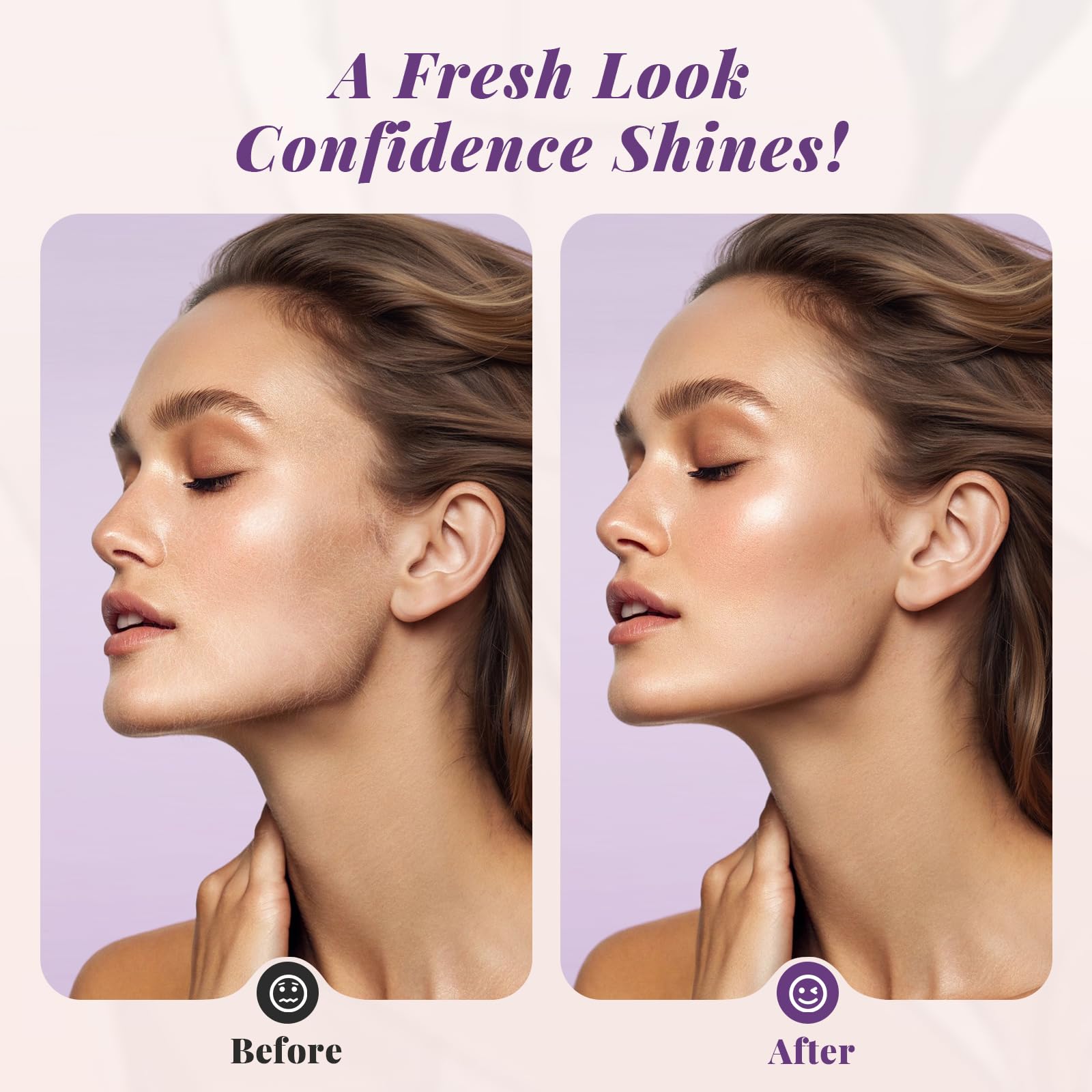 Galtxen tool with LED light highlighting precision during dermaplaning