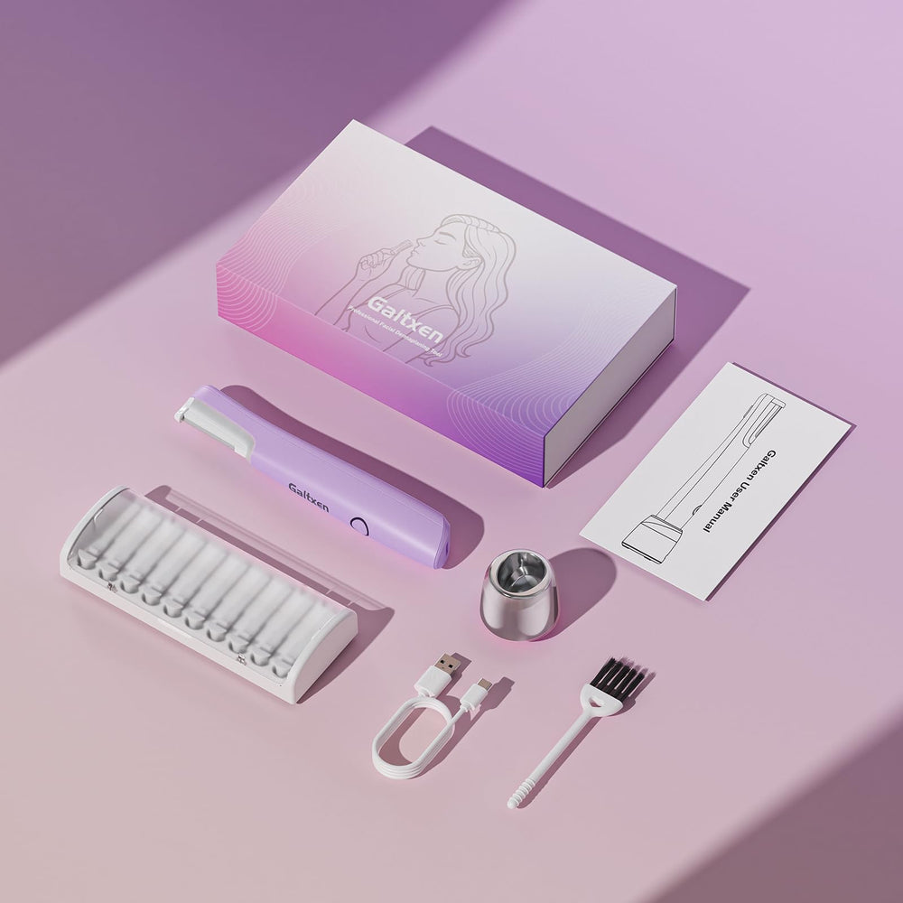 Galtxen refill blades pack ready for ongoing dermaplaning sessions