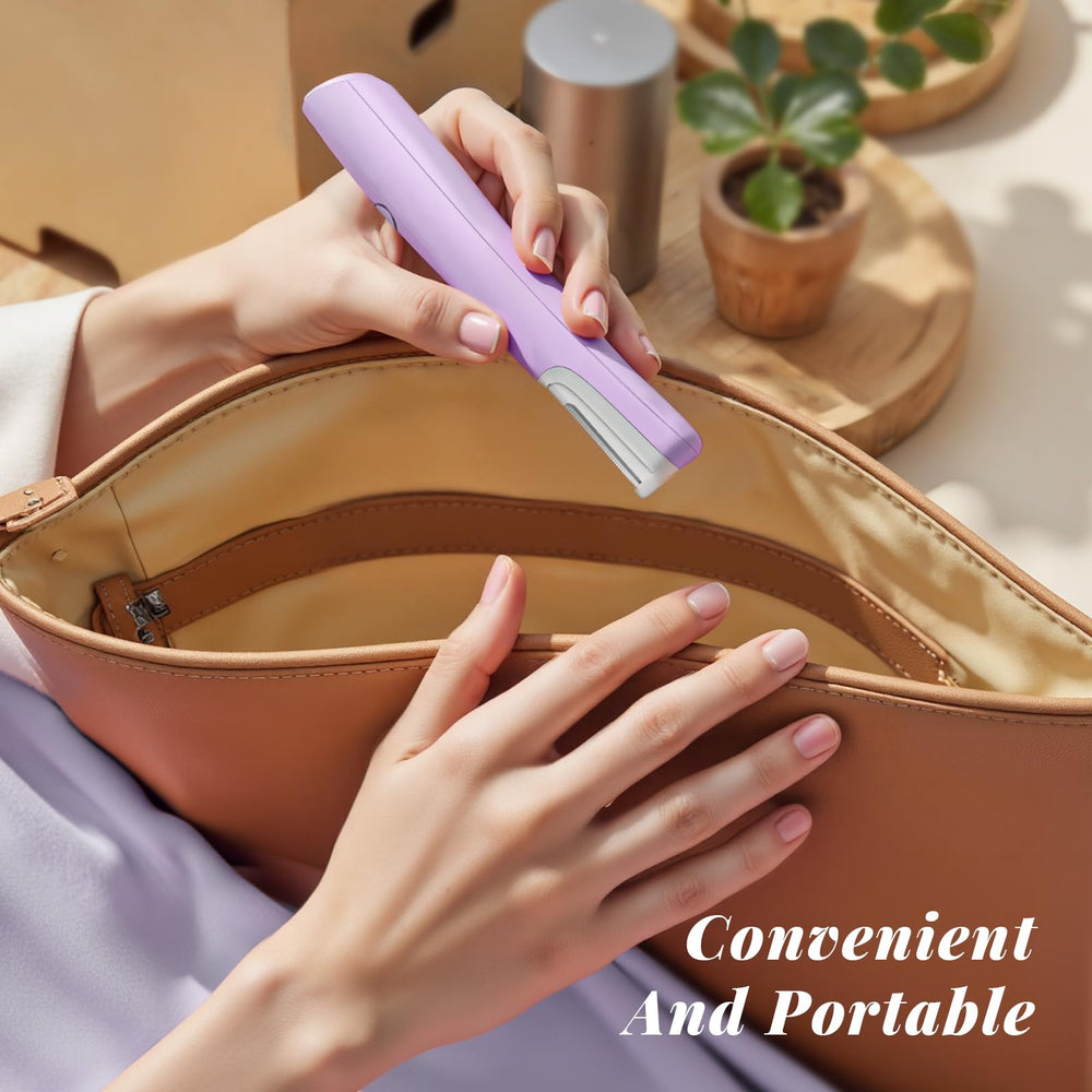 Compact Galtxen dermaplaning kit ready for travel and storage