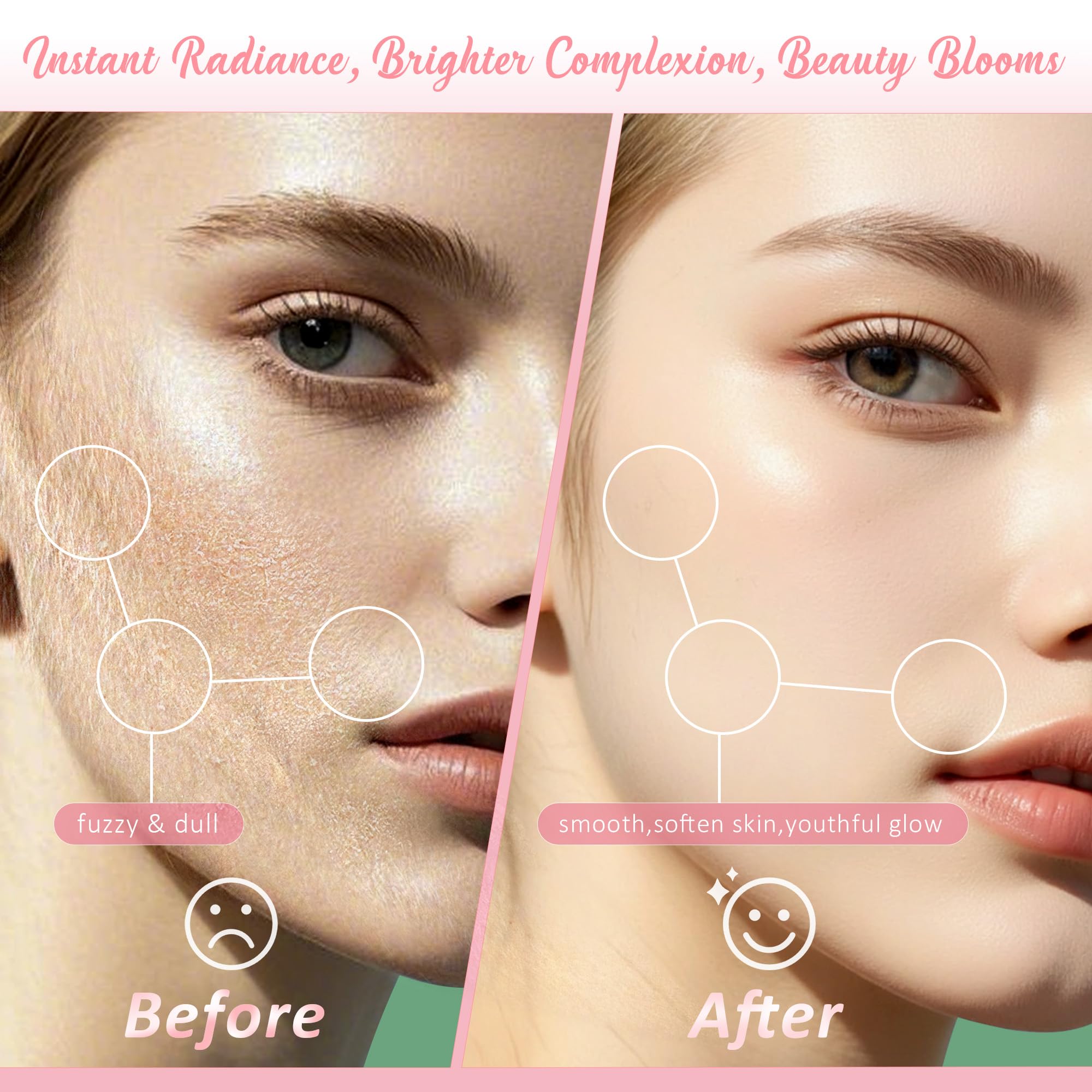 Galtxen 10-refill blades pack for ongoing peach fuzz removal