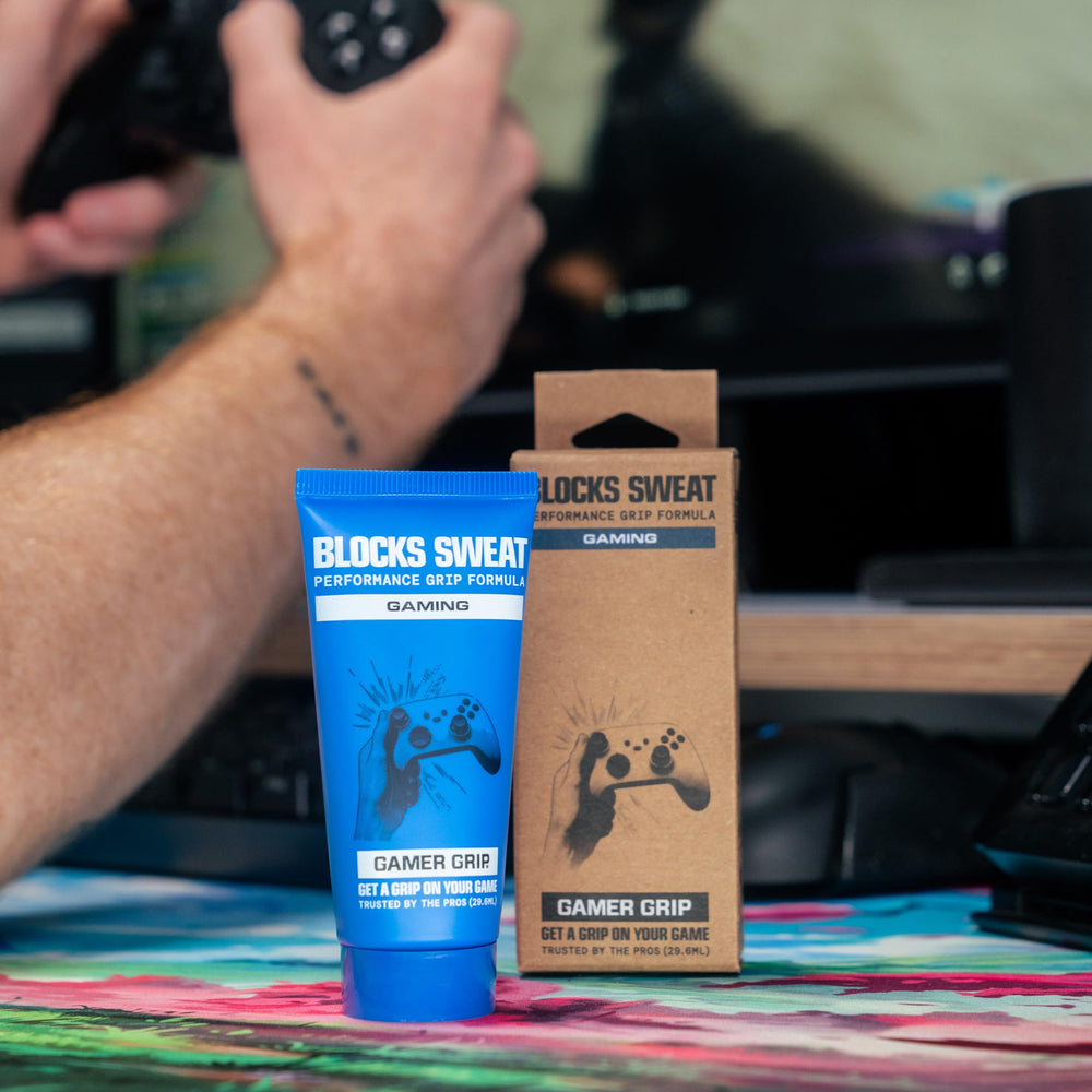 Gamer Grip empaque portatil para retoques en movimiento