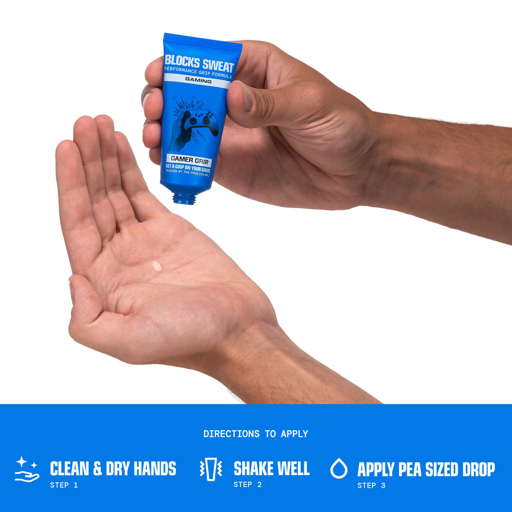 Gamer Grip manos secas para sesiones largas sin esfuerzo
