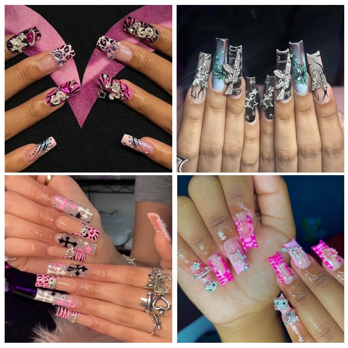 Ganepwns 60pcs set supports playful or bold nail art styles