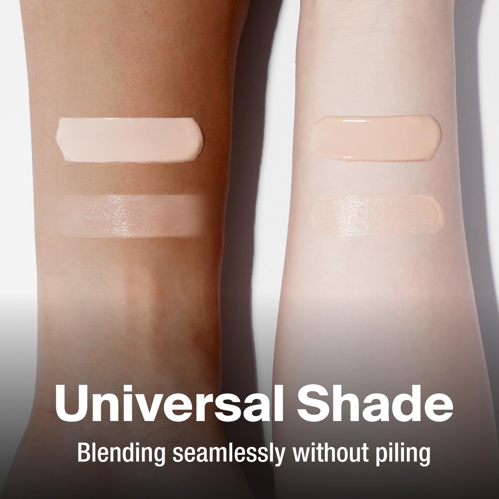 GANGNAM GLOW Day Shield texture on skin demonstrating quick absorption