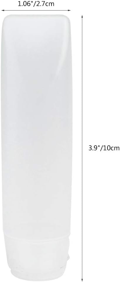 GANPUB 30ml travel tubes with soft squeeze for precise dispensing.