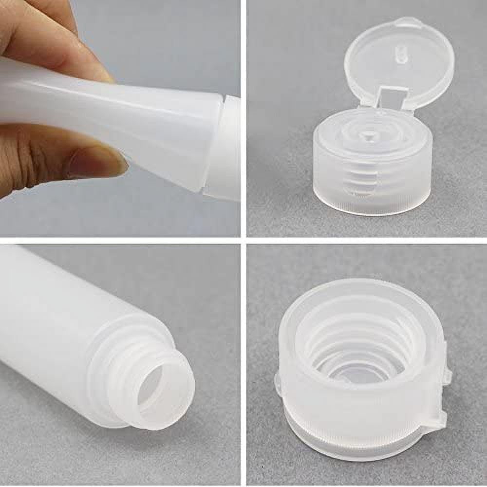 GANPUB travel tubes compatible with toothpaste and cleansers.