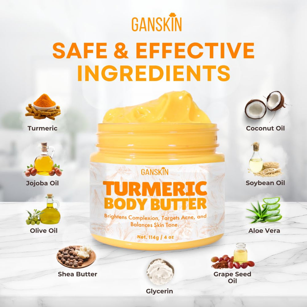 Ganskin aplicación diaria curcuma: uso facial y corporal recomendado