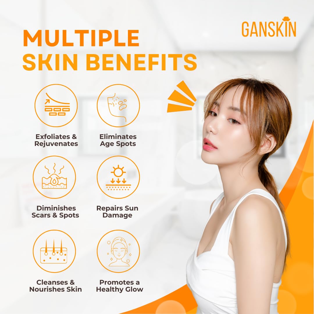 Ganskin curcuma natural pureza: cuidado suave con ingredientes naturales