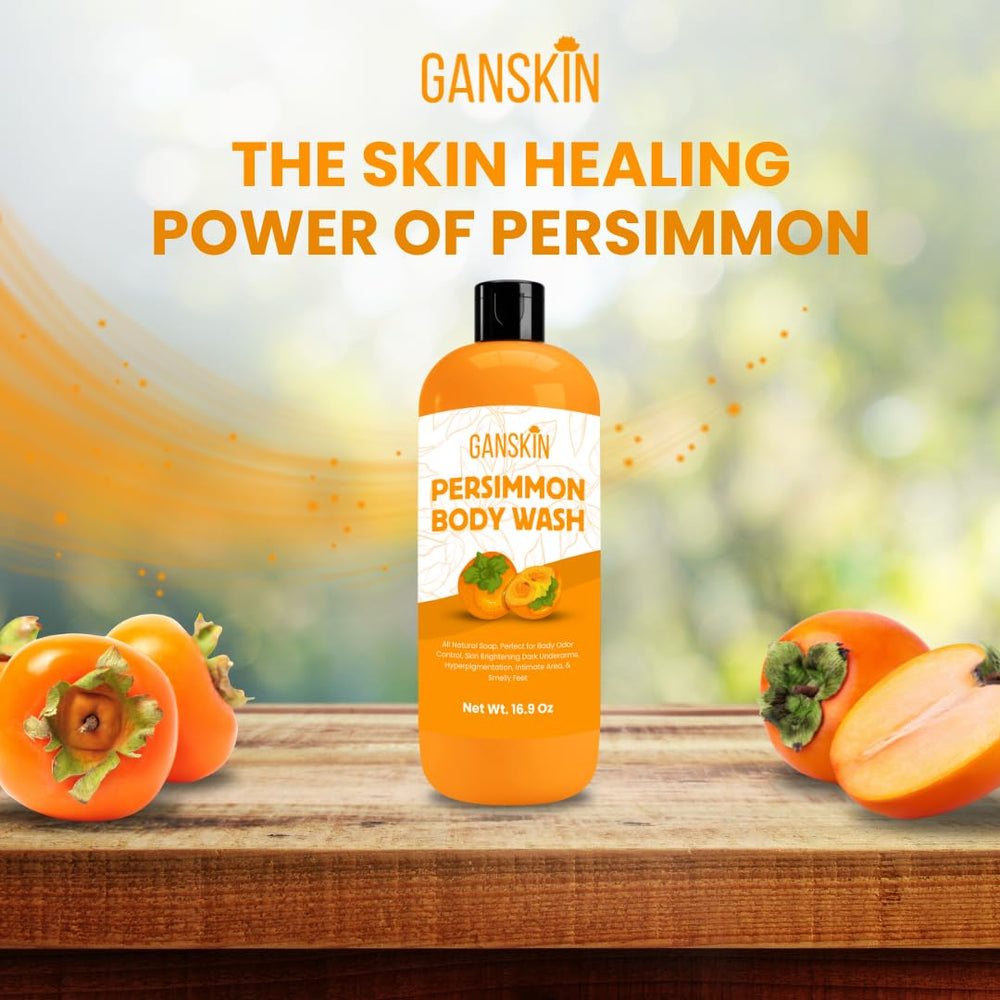Ganskin Persimmon: aroma ligero para la rutina diaria de higiene.