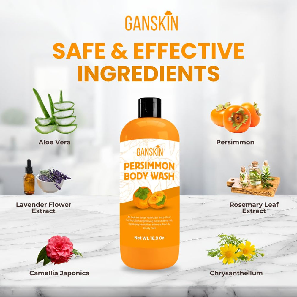 Ganskin Persimmon: pies con sensación de frescura tras la limpieza.