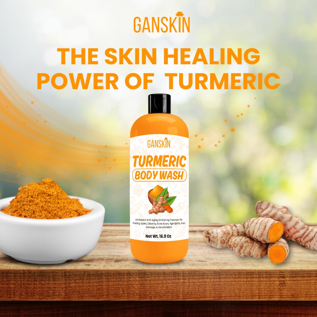 Close-up of lather from Ganskin turmeric wash for smooth cleansing