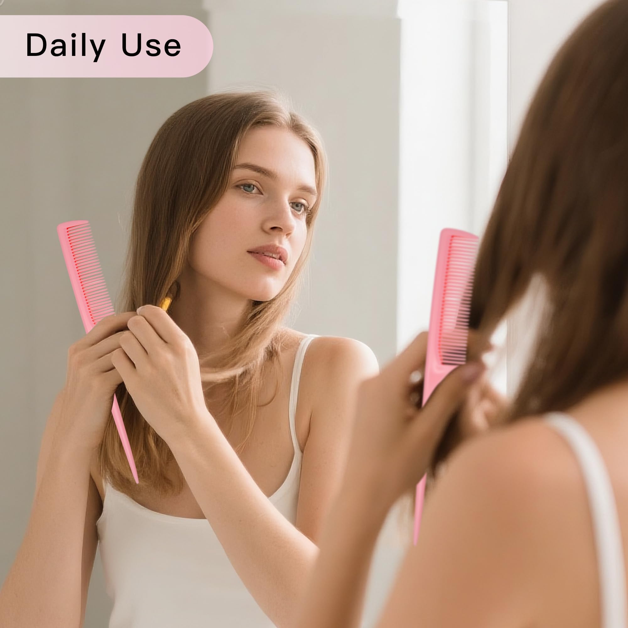 GAONSWOE parting tool supports clean sections for updos and precision styling.