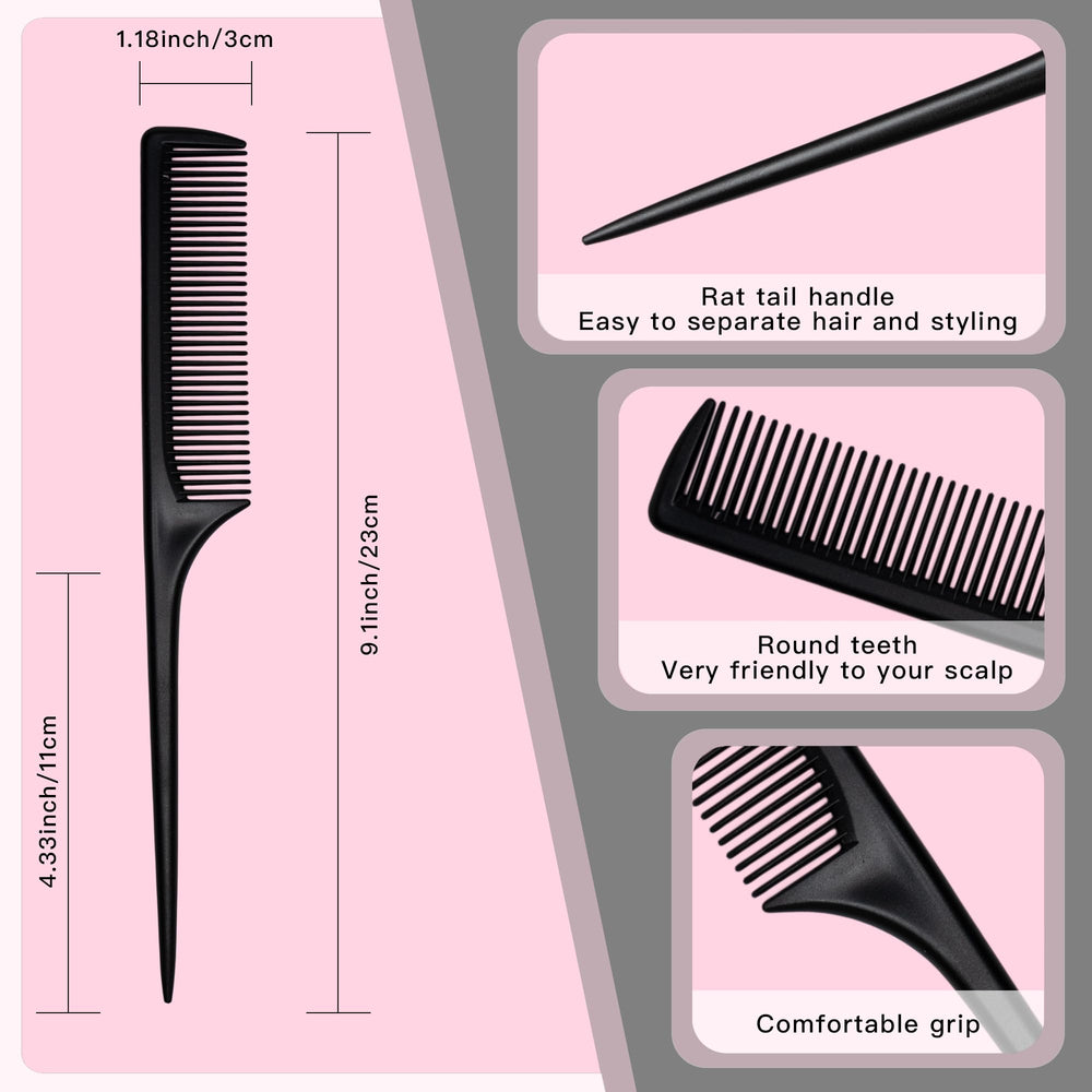 GAONSWOE heat-resistant comb ideal for blow-drying routines.