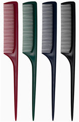 GAONSWOE rat-tail comb set with fine teeth for precise parting and detangling.