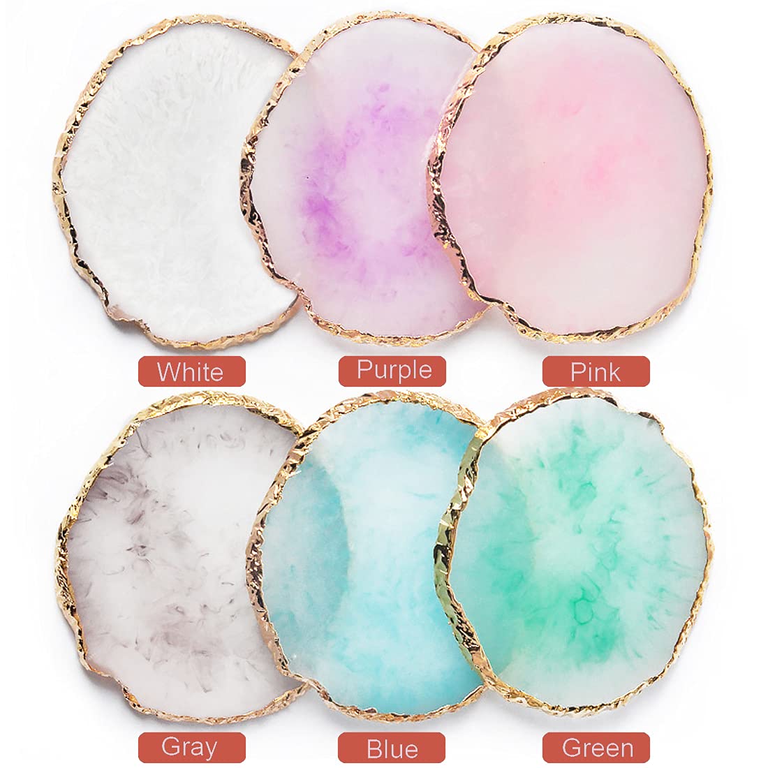 GAOSENLONK resin nail art palette versatile tool for nail color creation.