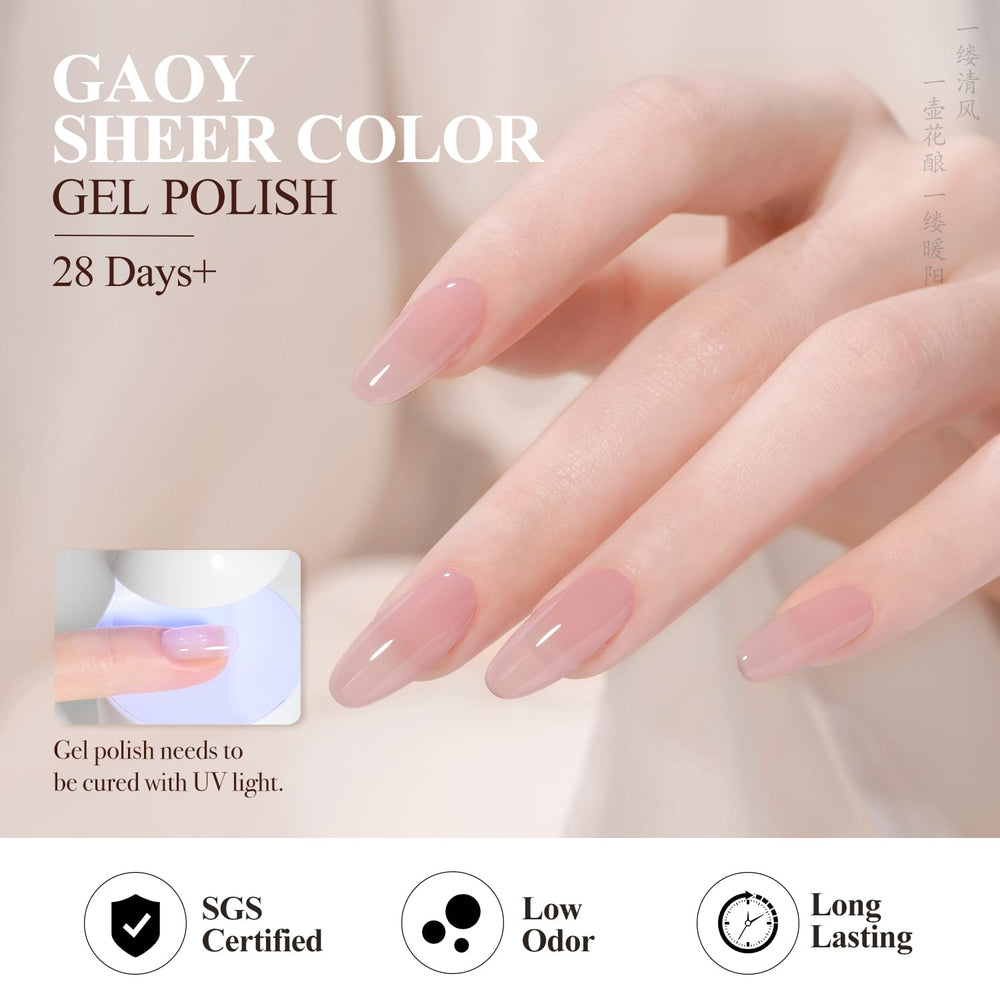GAOY 16ml bottle packaging ideal for home manicure kits.