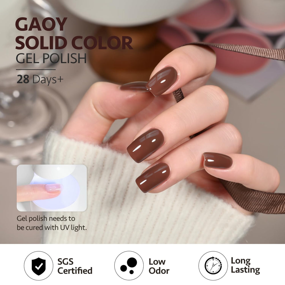 GAOY 16ml bottle packaging ready for long-lasting nail art sessions