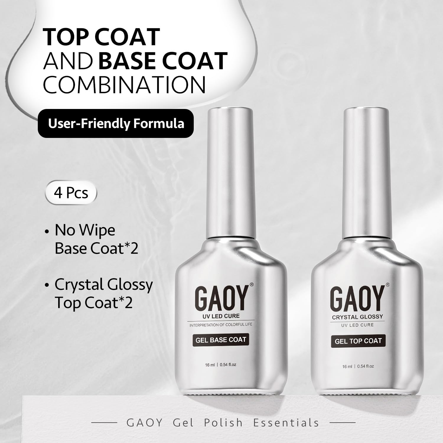 GAOY aplicación-uñas paso-a-paso, fácil y suave.