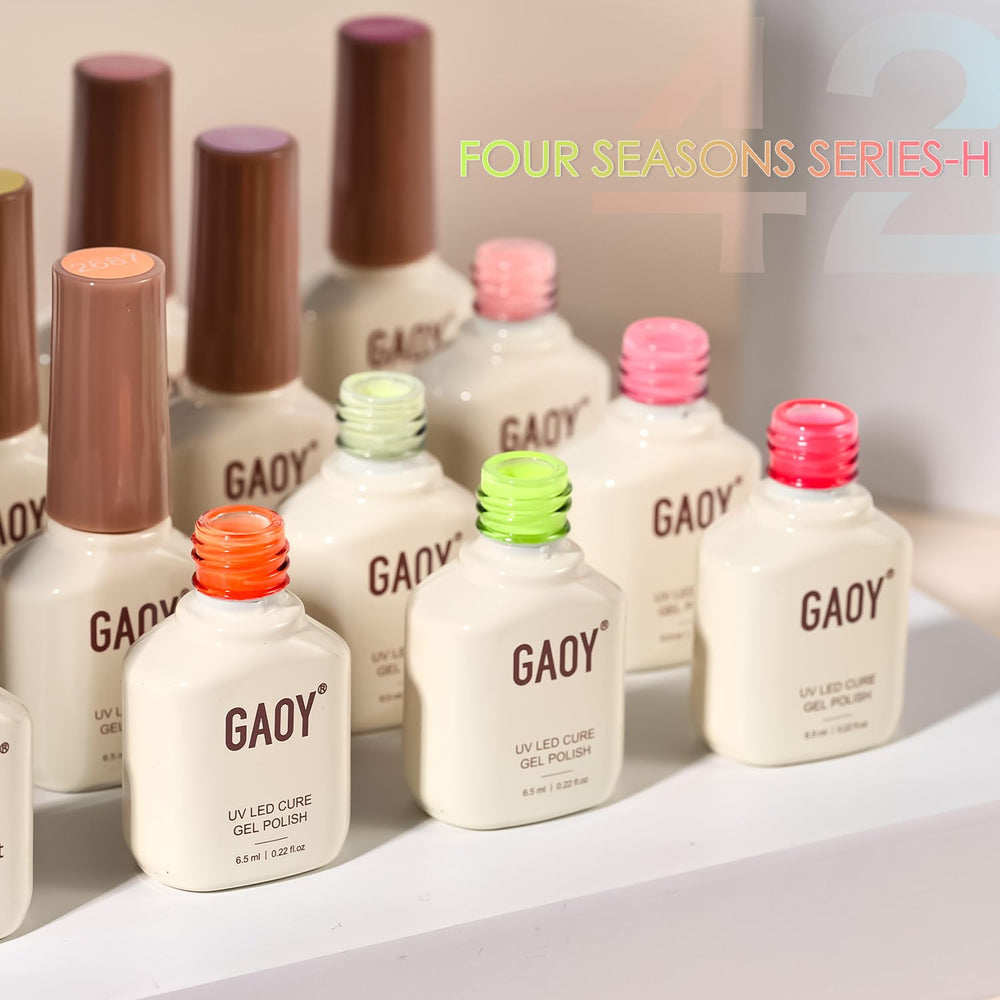GAOY at-home manicure setup demonstrating simple application process