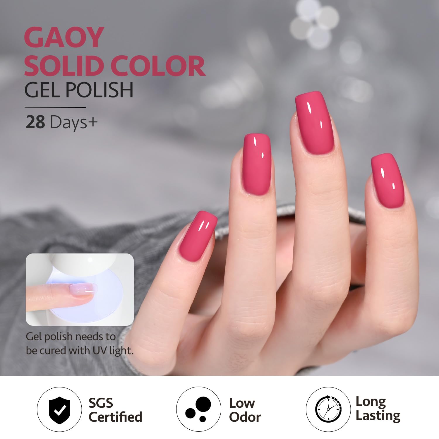 GAOY at‑home nail art setup for DIY manicure