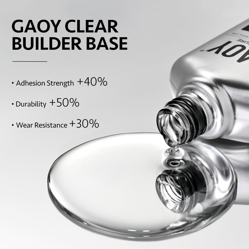 GAOY Base fortalecedora transparente para adherencia estable