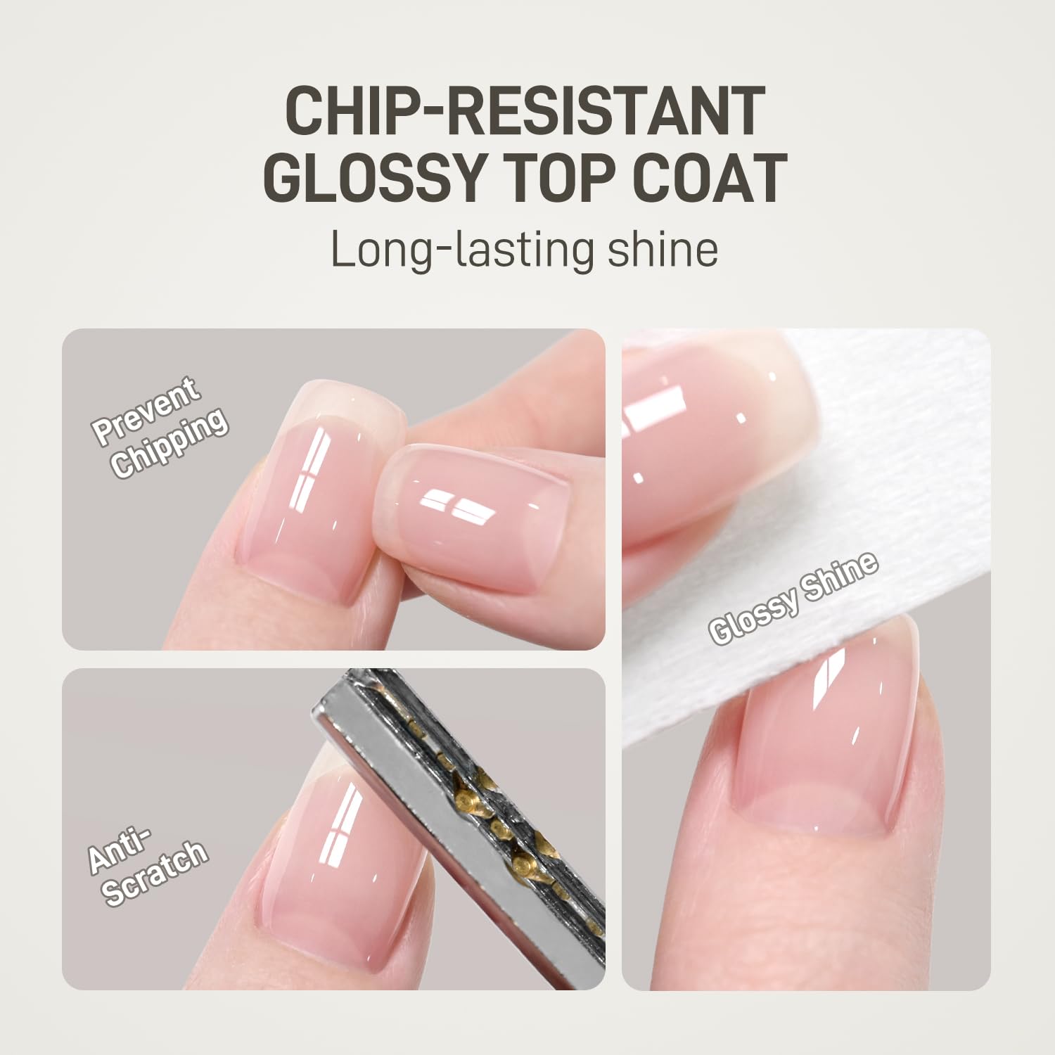 GAOY Base Coat 16ml promotes adhesion and quick UV cure in 60 seconds.