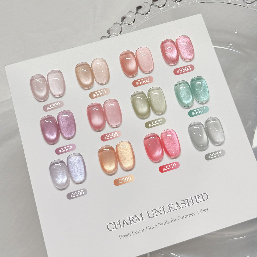 GAOY long-lasting manicure with base and top coats for shimmer