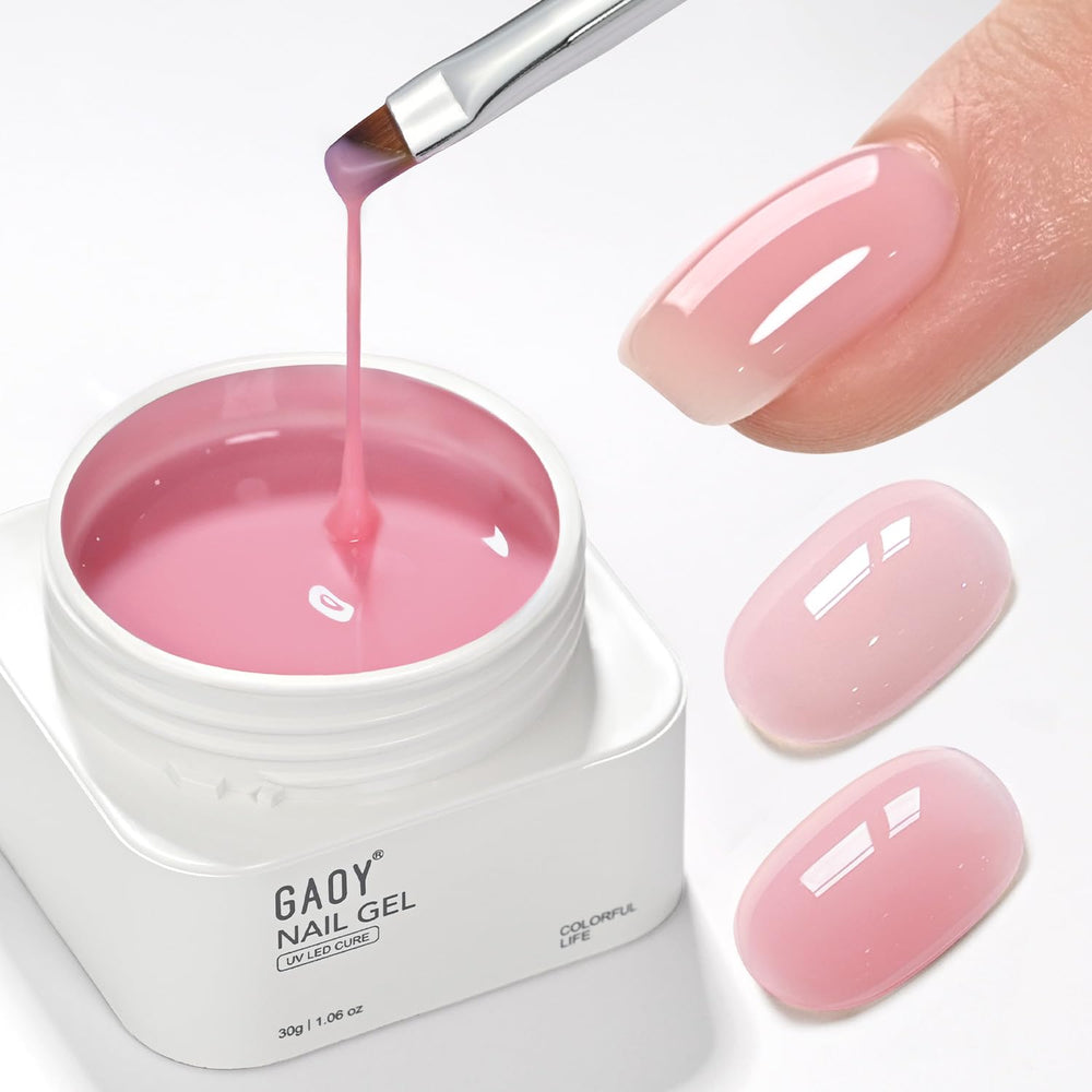 GAOY Base colorada 4-en-1 con pincel para aplicación precisa.