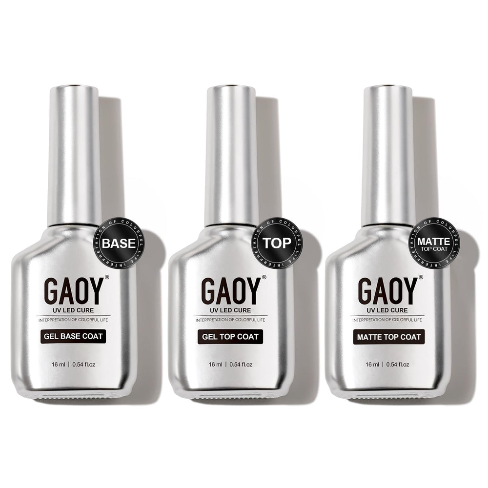GAOY base-gel 16ml: capa base duradera que mejora la adherencia y el acabado.