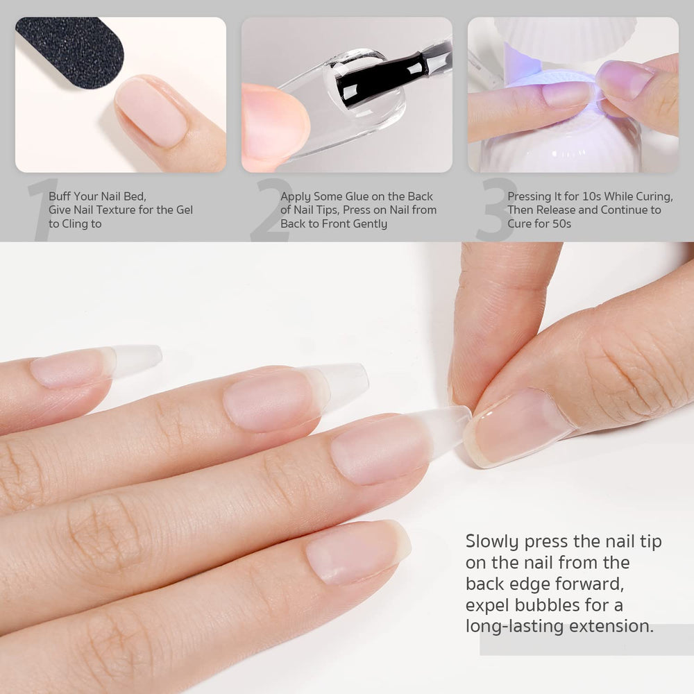 GAOY base-gel-uñas-16ml-2en1: base para acabado liso y duradero.