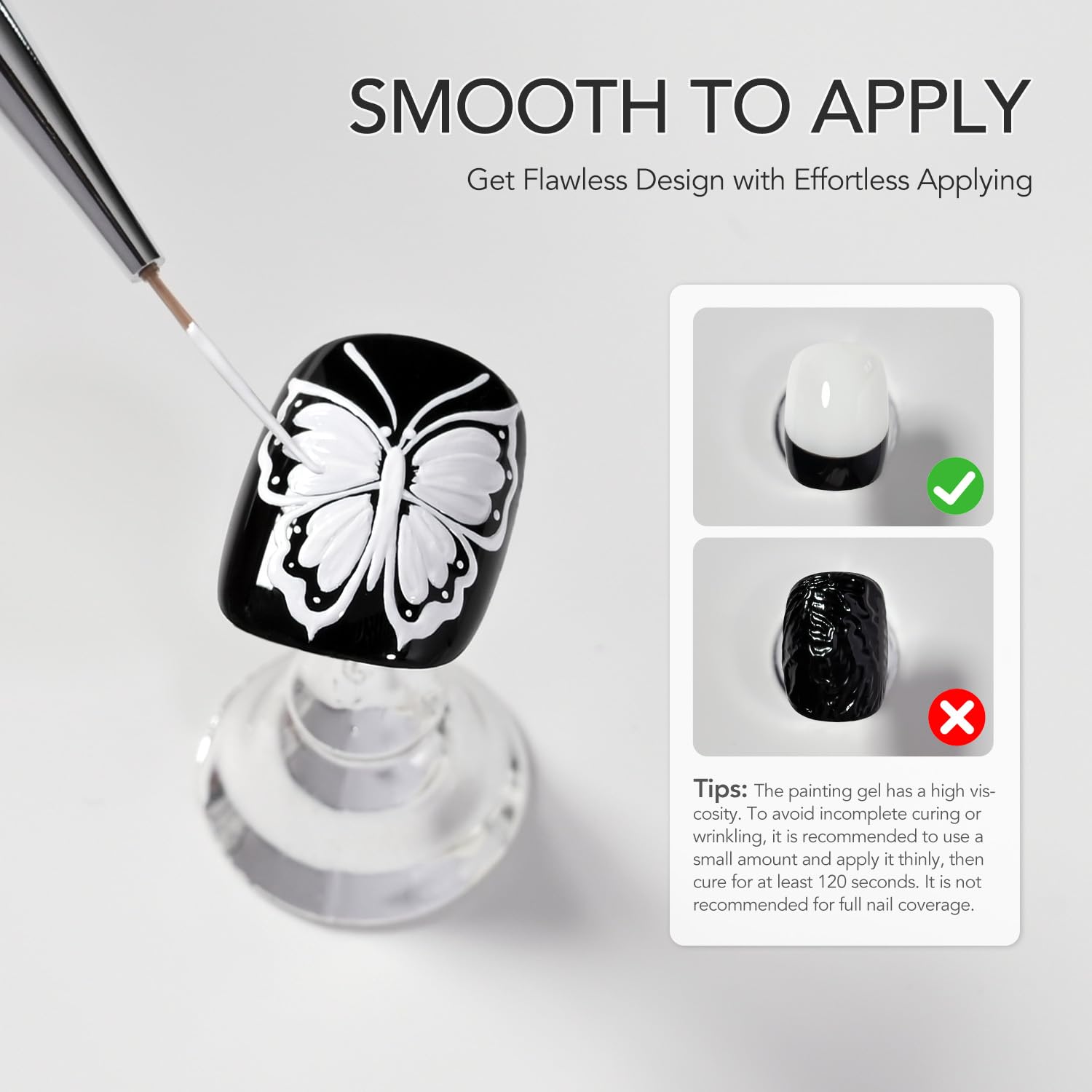 GAOY painting gel ideal for stamping transfers and chrome rubbing