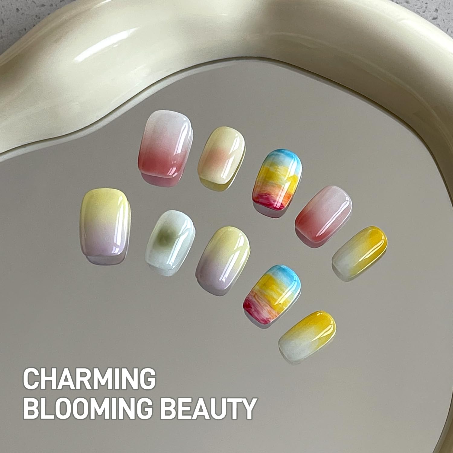 GAOY Blooming Gel: cura ultravioleta en 60 segundos para manicuras rápidas.