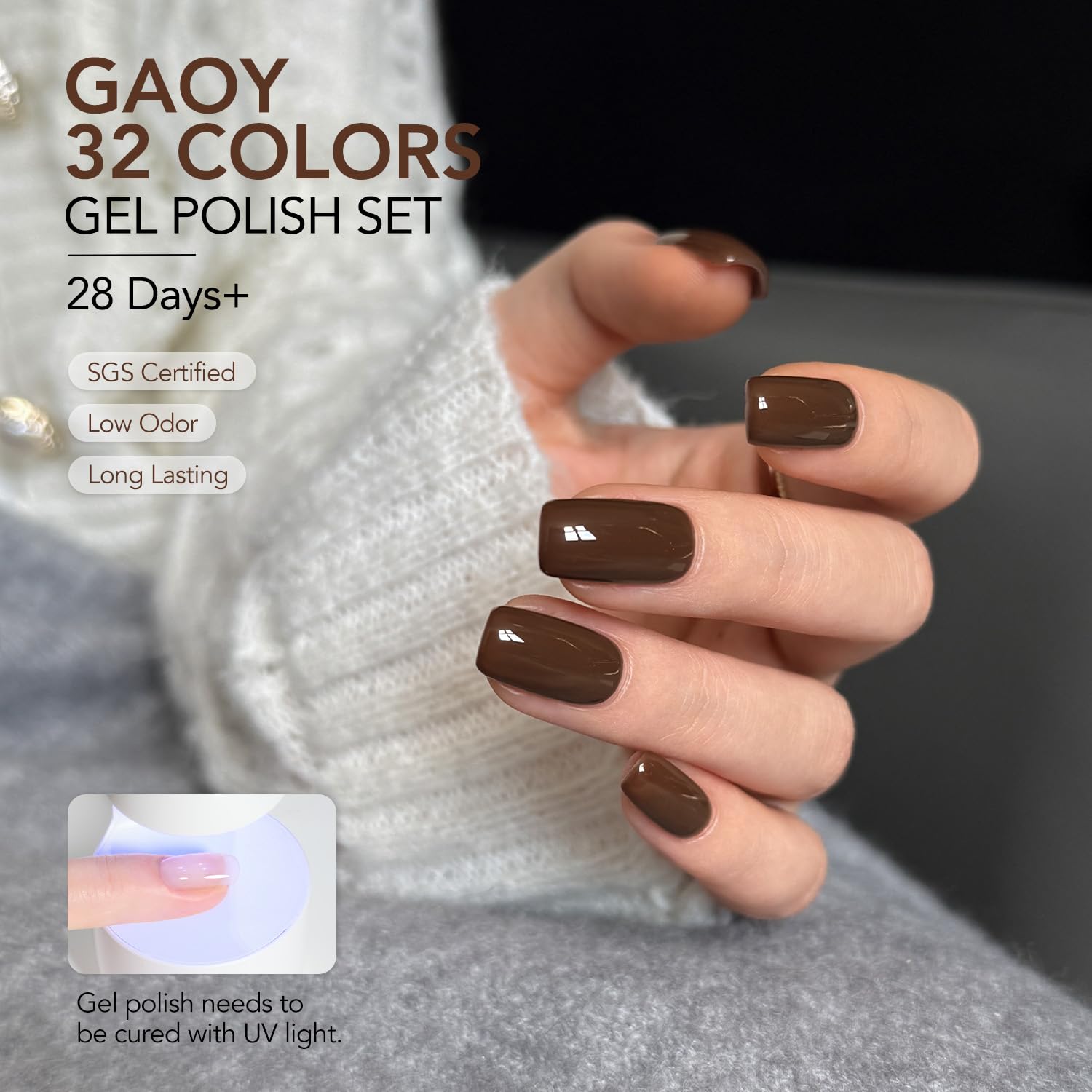 GAOY builder gel bottle supporting shaping and strengthening at home