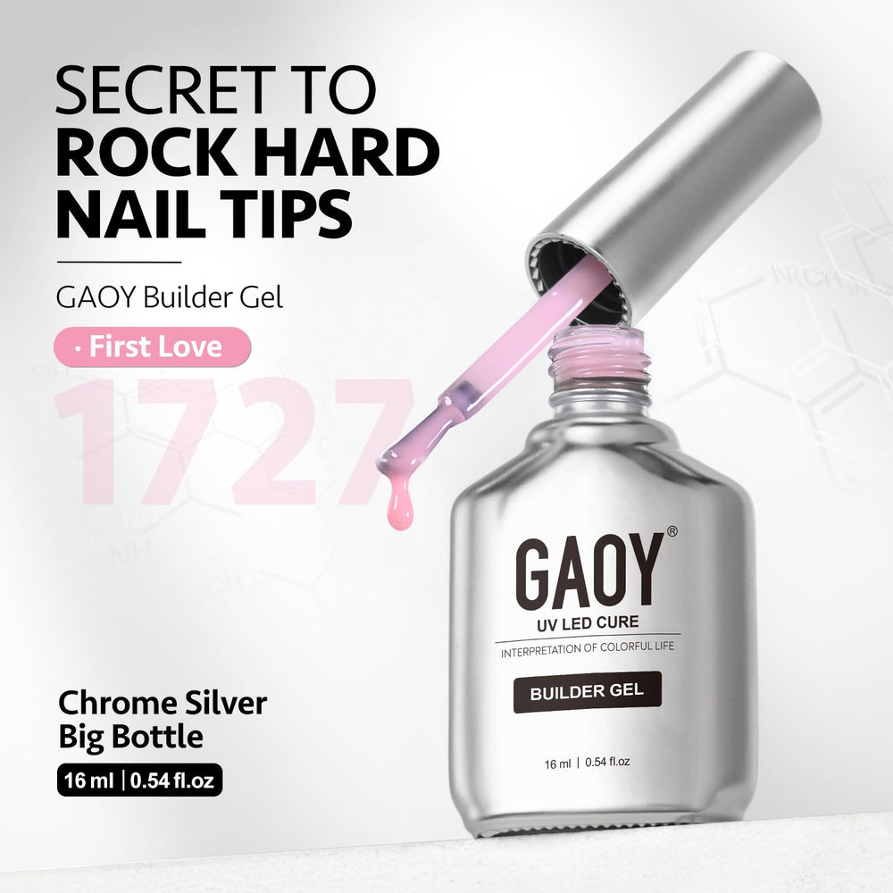 GAOY 16ml packaging of builder gel for home nail art.