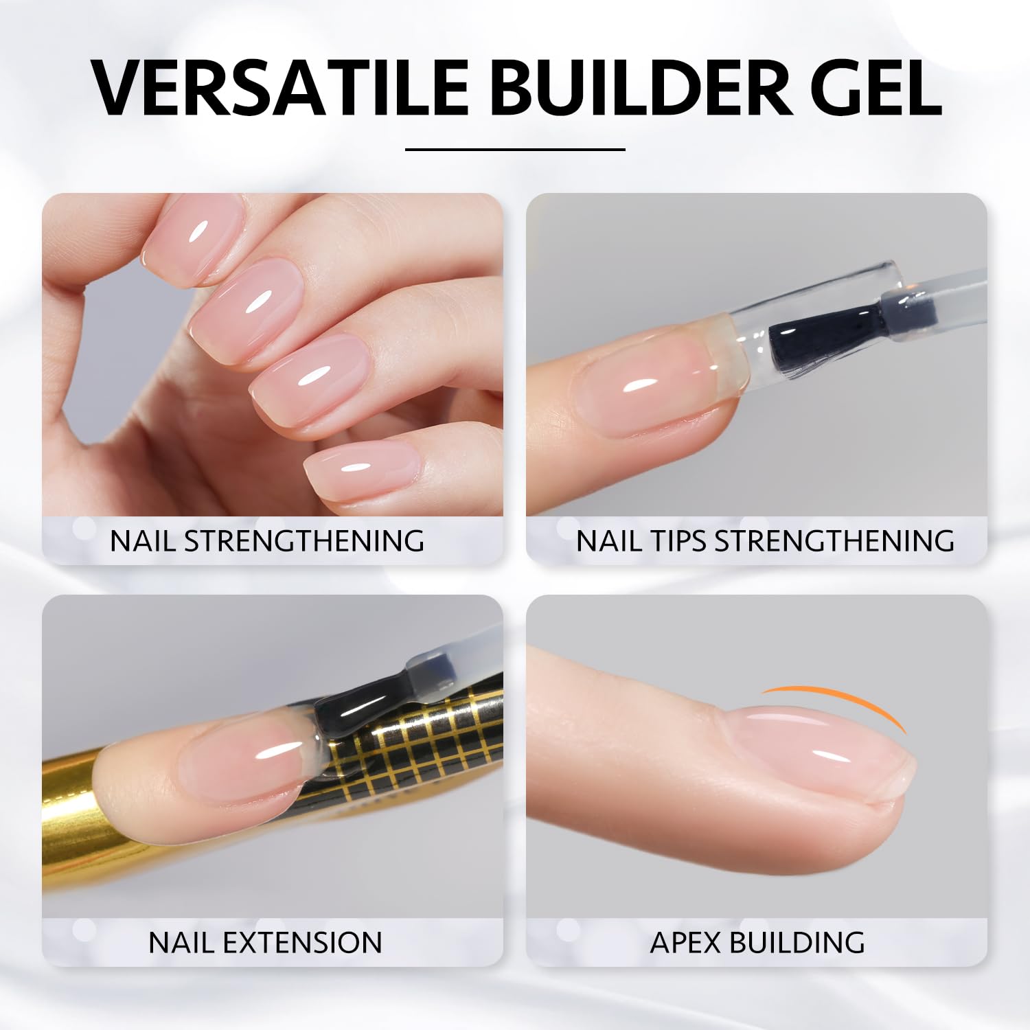 Top Coat seals cured gel for smooth, glossy look