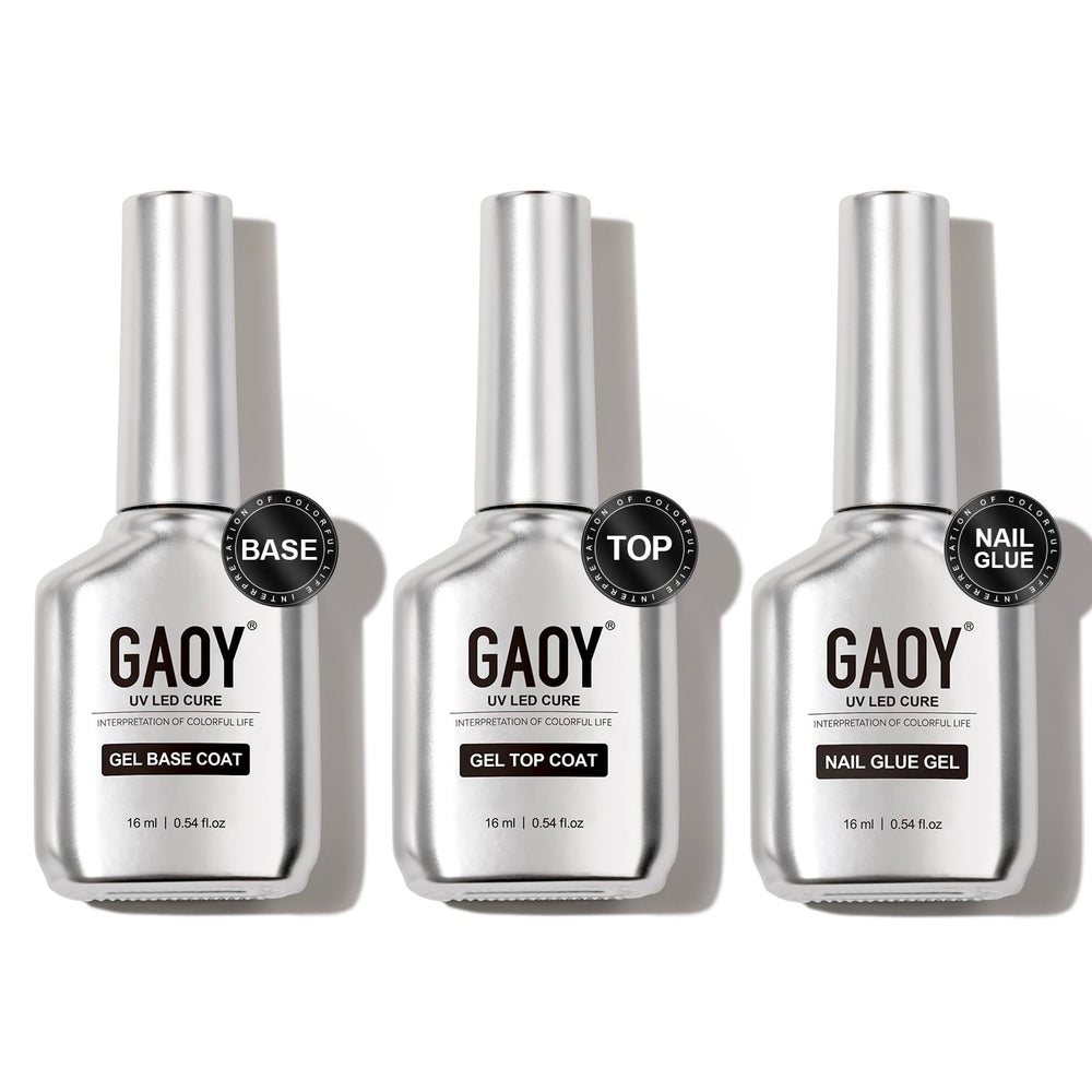 GAOY Capa superior gel con brillo cristalino para un acabado duradero