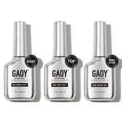 GAOY Capa superior gel con brillo cristalino para un acabado duradero