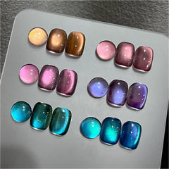 GAOY gel cat-eye con imán para crear efecto glitter en casa