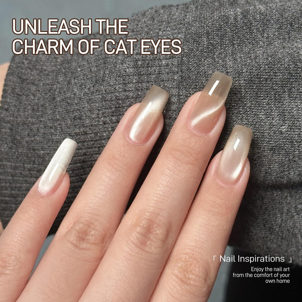 GAOY cat eye magnet close-up shows sturdy wooden body for lasting use.