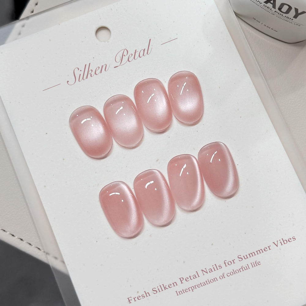 GAOY cat eye magnet creating pattern on gel surface for nail art