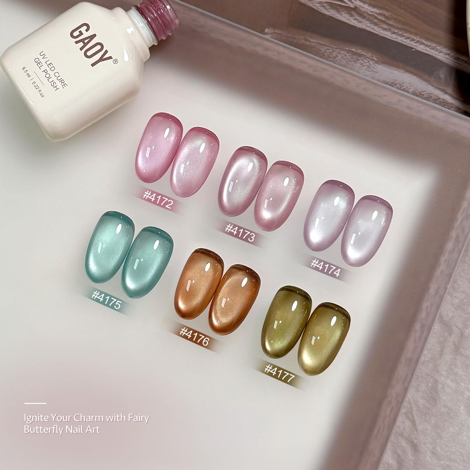 GAOY gel jelly rosa, colores vibrantes para uñas caseras y creativas.