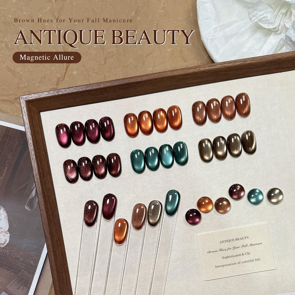 GAOY conjunto de seis colores gel para manicura con luz ultravioleta