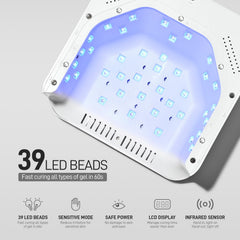 GAOY lamp offers four timers for flexible gel manicures.