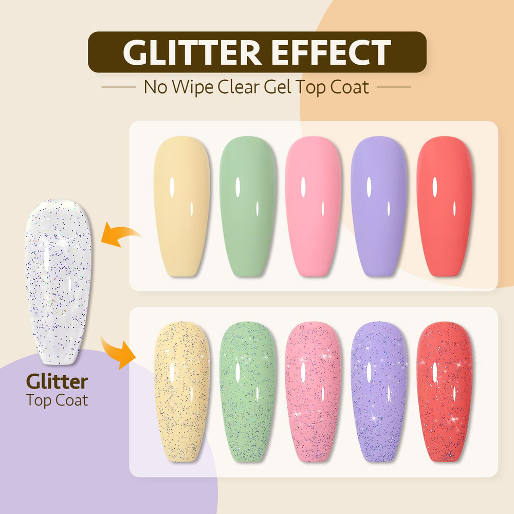 GAOY cura rápida en UV/LED para gel plata irisada, resultado inmediato.