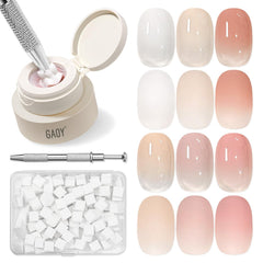 GAOY Cushion Ombre Kit Presentación para crear ombré en uñas en casa