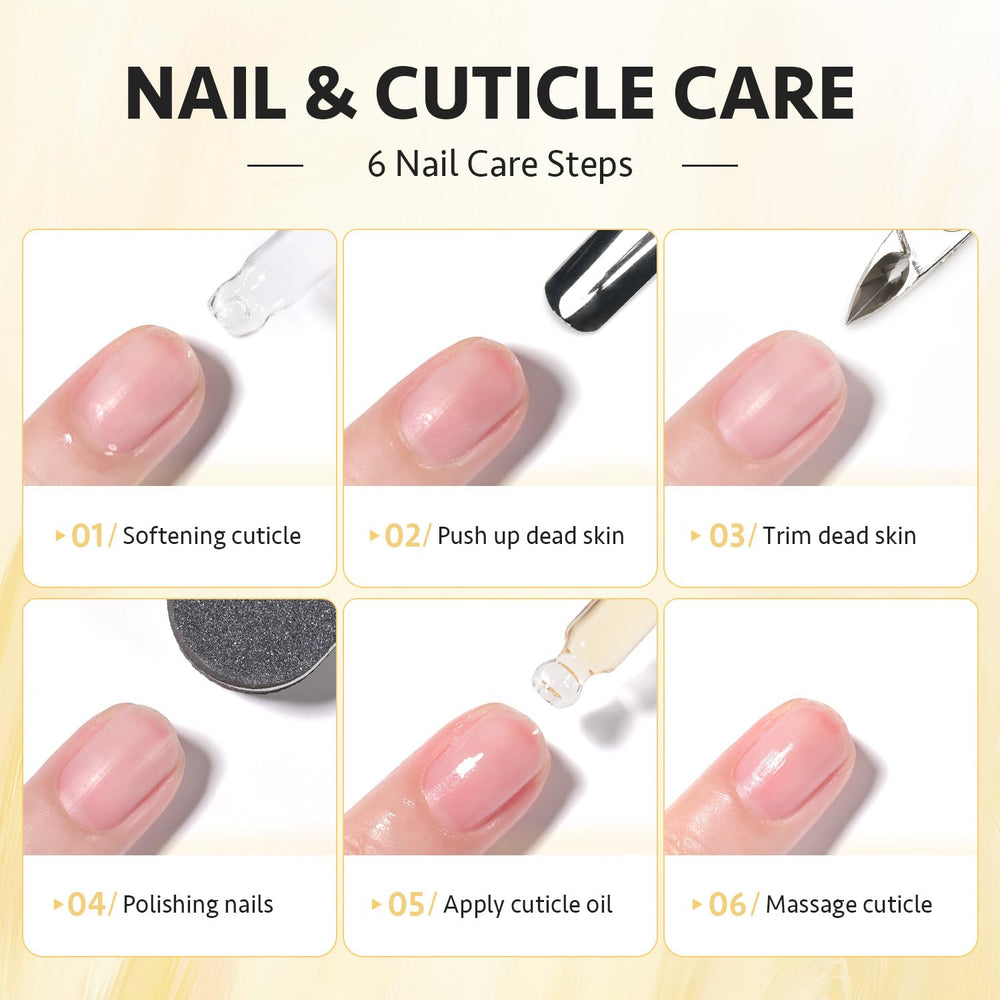 GAOY Cuticle Oil close-up showing texture to soften dry cuticles.