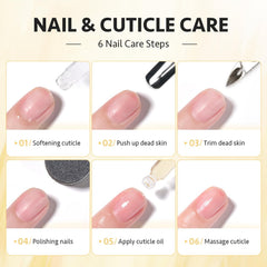 GAOY Cuticle Oil close-up showing texture to soften dry cuticles.